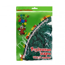  12"/30см Металлик GREEN 100 шт