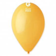 10"/26см Пастель YELLOW 100 шт