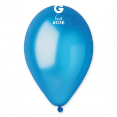 12"/30см Металлик BLUE 100 шт